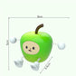 Wackelnde Apfel-Auto-Dekoration für das Armaturenbrett - Niedliches Armaturenbrett-Ornamen