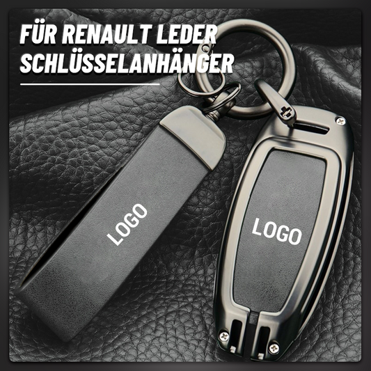 Passend für Renault-Modelle - Schlüsselhülle aus echtem Leder