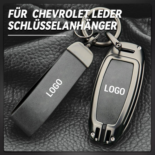 Passend für Chevrolet-Modelle – Schlüsselhülle aus echtem Leder