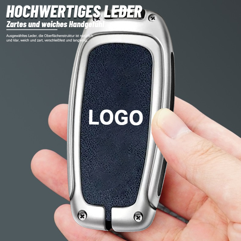 Passend für die Dodge-Serie – Schlüsselhülle aus echtem Leder