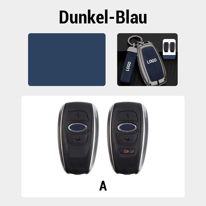 Passend für Subaru-Modelle – Schlüsselhülle aus echtem Leder