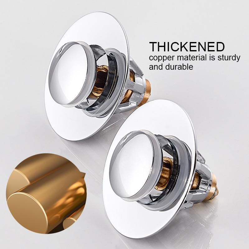 Zezzo® Edelstahl-Rückprall Kern Push-Typ