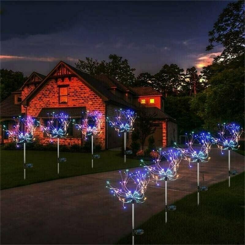 Letzter Tag 50% OFF - Wasserdichtes Solar Gartenfeuerwerk Licht