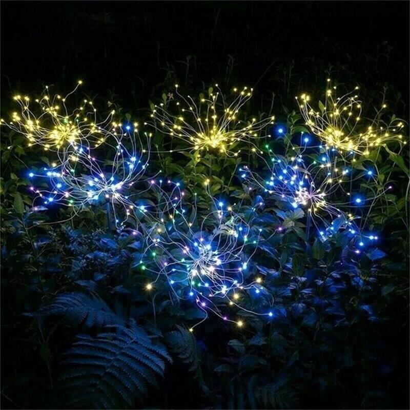 Letzter Tag 50% OFF - Wasserdichtes Solar Gartenfeuerwerk Licht