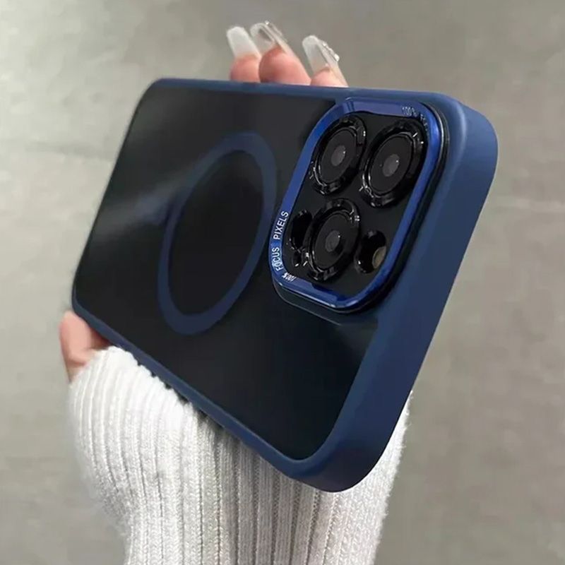 Getönte, stoßfeste, magnetische iPhone-Hülle📱✨
